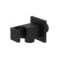 Вивід із тримачем для ручного душу GRB Hydro Black (05006701)