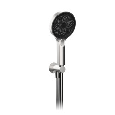 Ручний душ із виводом зі стіни, тримачем та шлангом GRB Hydro EterNice Stainless Steel PVD (05534293)