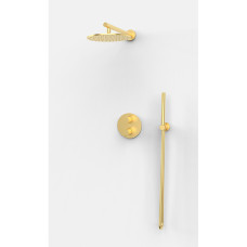 Душовий комплект з термостатом GRB Time Brushed Gold PVD (07047588)