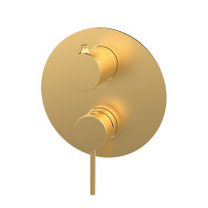 Вбудований змішувач з дивертором GRB Time Brushed Gold PVD (47135488)