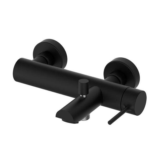 Змішувач для ванни GRB Time Black (47225472) з ручним душем