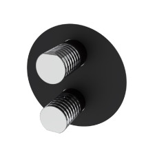 Змішувач вбудований з термостатом GRB Aura Black (75120752)