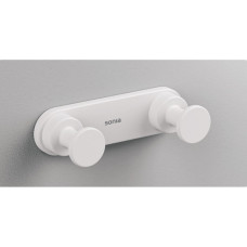 Гачок подвійний Sonia Tecno Project White (172405)
