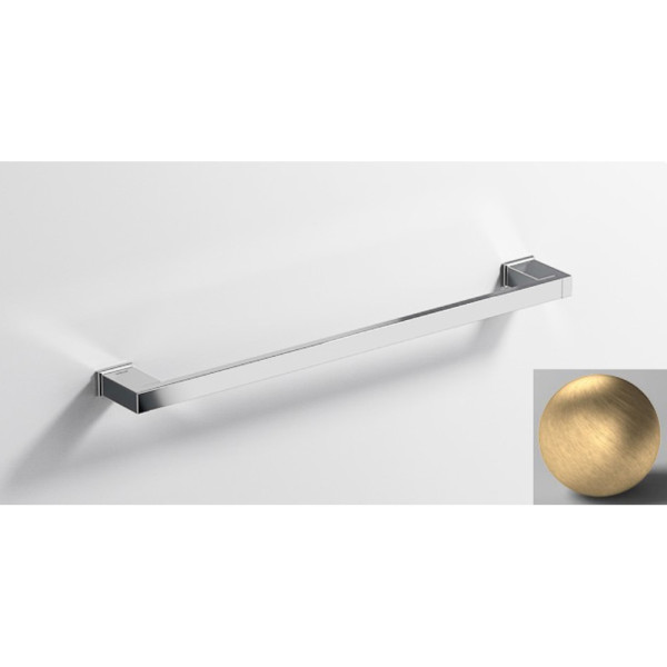 Тримач для рушника Sonia S-Cube brushed gold 497 мм (176403)