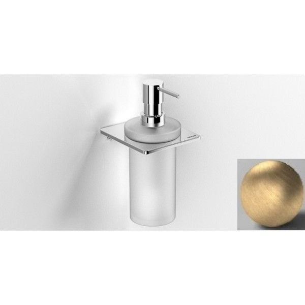 Диспенсер для мила Sonia S-Cube brushed gold (182107)