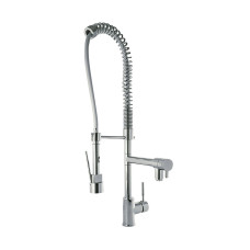 Змішувач для кухні Tres Kitchen (130495) з висувним виливом