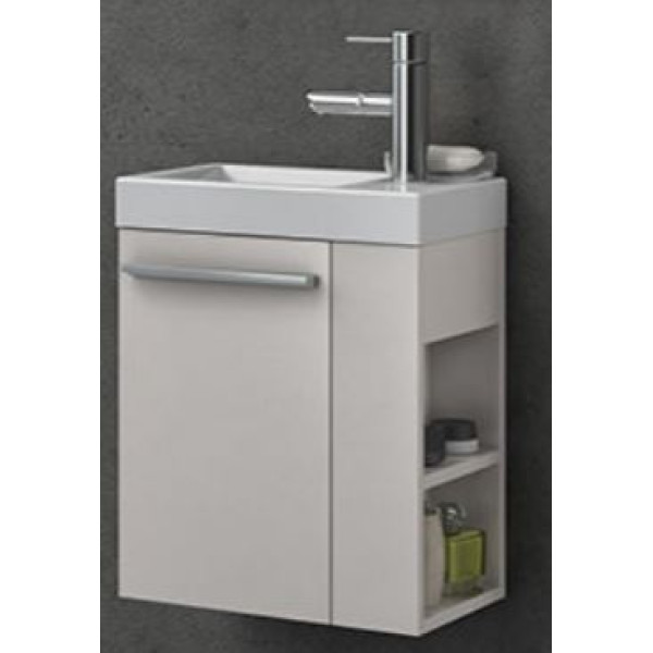 Тумба з умивальником KIKI OUK 40 L WH (529125)