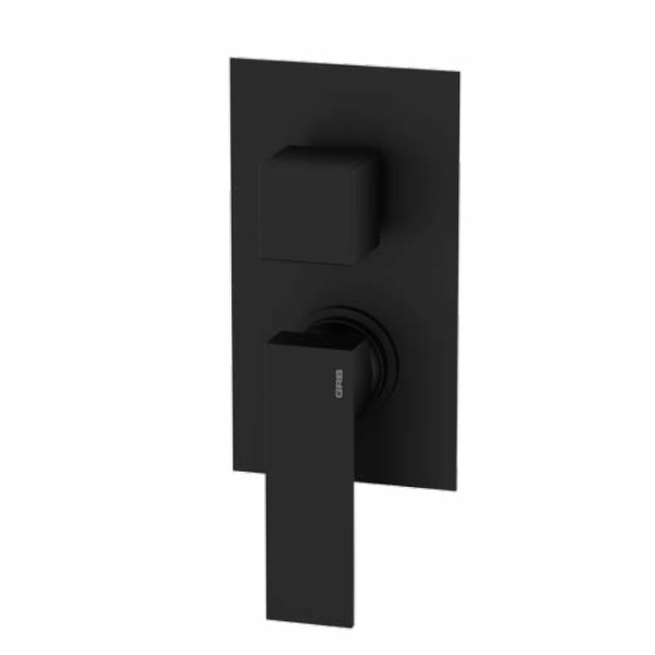 Змішувач вбудований з дивертором GRB Kala Black (60135601)