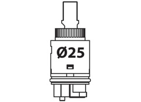 Картридж для змішувача Tres d25 (9130190)