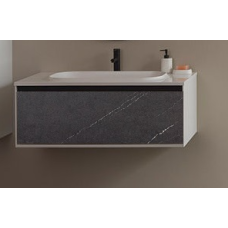 Тумба з умивальником Pandora OUP 75 BL. STONE (514213)