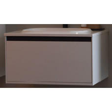 Тумба з умивальником Pandora OUP 75 WH (514152)