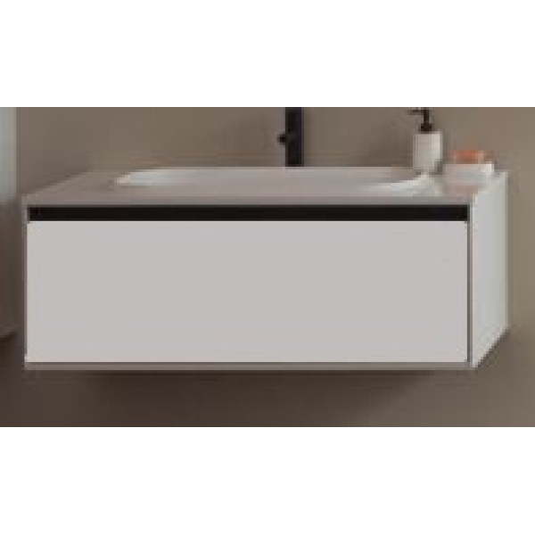 Тумба з умивальником Pandora OUP 110 WH (514169)