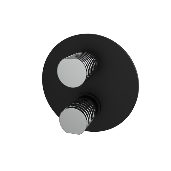 Змішувач вбудований з дивертором GRB Aura Black (75135752)