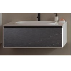 Тумба з умивальником Pandora OUP 110 Black Stone (514220)