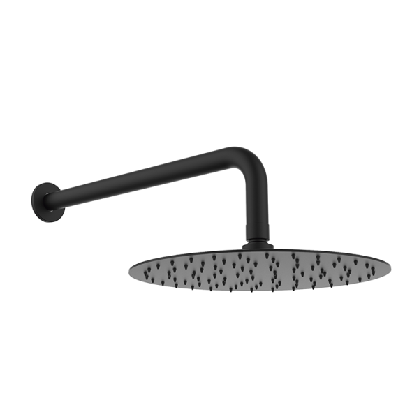 Душова лійка + кронштейн GRB Hydro Black (05028201)