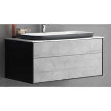 Тумба з умивальником Gloria OUG 100 BLC Black&White (560548)