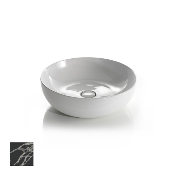 Умивальник AeT L671 ELITE ROUND S (L671T0R0V0482)