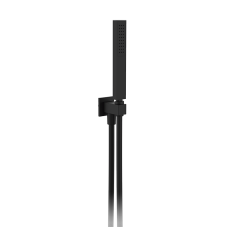 Ручний душ із тримачем та шлангом GRB Hydro Black (05040209)