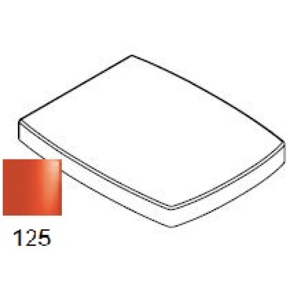 Сидіння з кришкою для унітазу SQUARE (C521R 125)