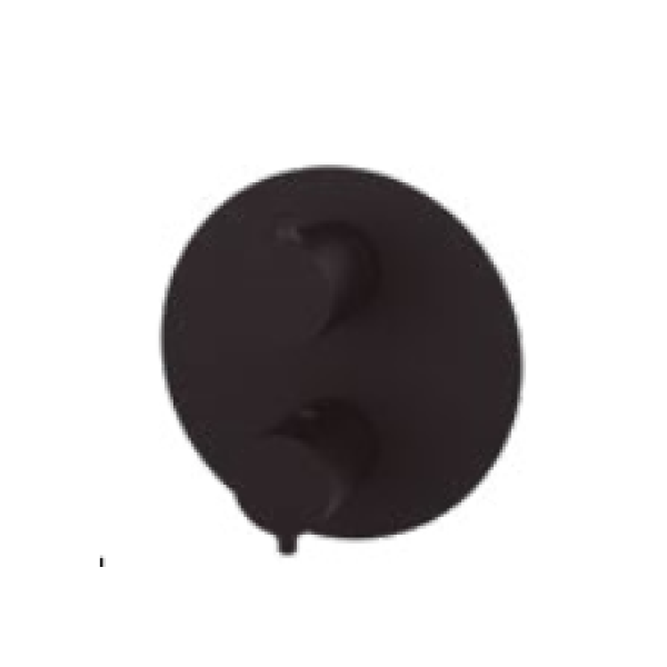 Вбудований змішувач із термостатом GRB Time Metal Black PVD (47110492)