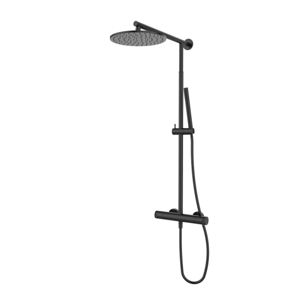 Душова стійка телескопічна GRB Cool Metal Black PVD (90499992TLCDRY)