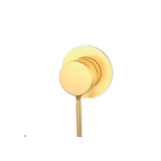 Змішувач одноважільний GRB Time Brushed Gold PVD, зовнішня частина (47047488)