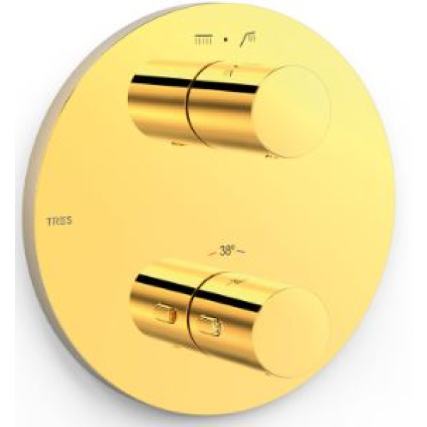 Зовнішня частина термостатичного змішувача Tres Study Therm-box (26225001OR)