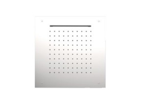 Душова лійка Quadro Batara GRB Hydro EterNice Stainless Steel PVD 430х430 мм (05387193)