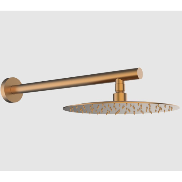 Душова лійка Slim + кронштейн GRB Hydro EterNice Copper PVD (05251255)