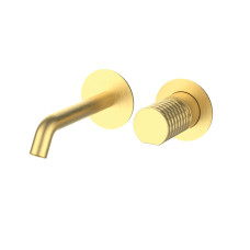 Змішувач для умивальника GRB Aura Brushed Gold PVD (75117788) зовнішня частина