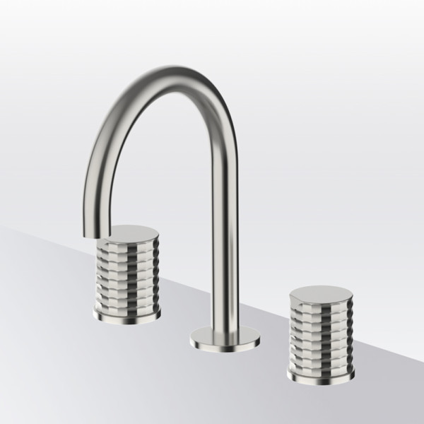 Змішувач для умивальника GRB Aura Stainless Steel PVD (75355393)