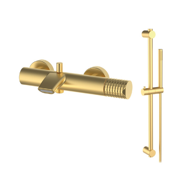 Змішувач для ванни GRB Aura Brushed Gold PVD (75209788)