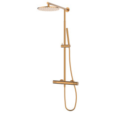 Душова стійка з термостатом GRB Aura Copper PVD (75425755)