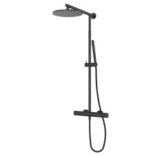 Душова стійка з термостатом GRB Aura Metal Black PVD (75425792)