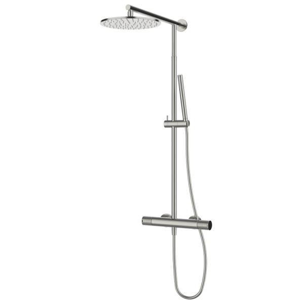 Душова стійка з термостатом GRB Aura Stainless Steel PVD (75425793)
