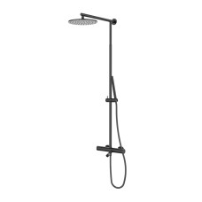 Душова стійка з термостатом GRB Aura Metal Black PVD (75450792)