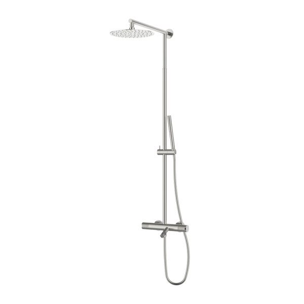 Душова стійка з термостатом GRB Aura Stainless Steel PVD (75450793)