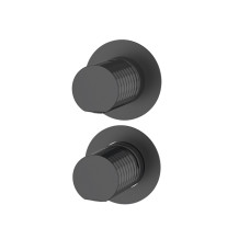 Змішувач вбудований із дивертором GRB Aura Metal Black PVD (75235792)