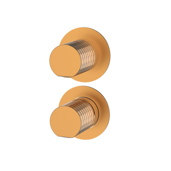 Змішувач вбудований із дивертором GRB Aura Copper PVD (75245755)