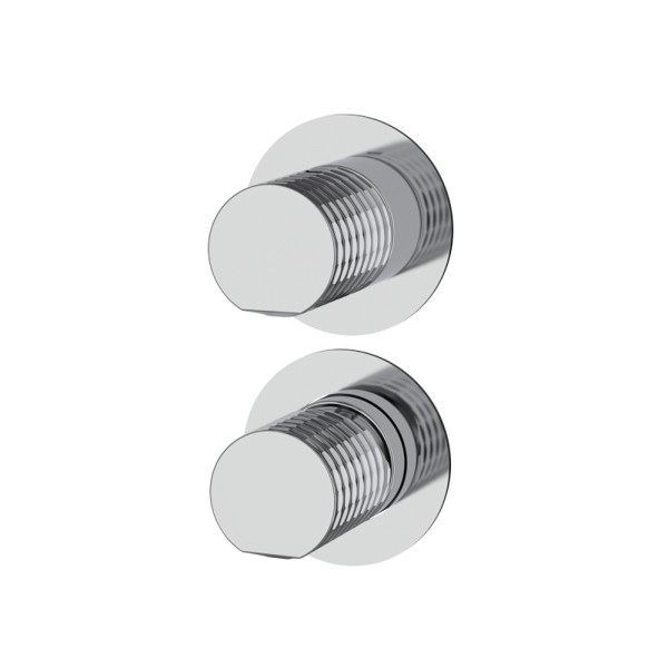 Змішувач вбудований із дивертором GRB Aura Chrome (75247600) зовнішня частина