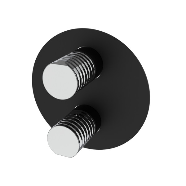 Змішувач вбудований з термостатом GRB Aura Black (75110752)