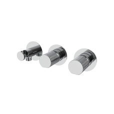 Змішувач вбудований з дивертором GRB Aura Chrome (75347200) зовнішня частина
