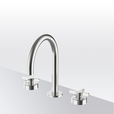 Змішувач для умивальника GRB Axis Stainless Steel PVD (74300293)