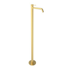 Змішувач для умивальника підлоговий GRB Time Brushed Gold PVD (47459488)