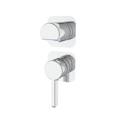 Змішувач вбудований з дивертором GRB Axis Chrome (74235600)