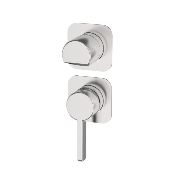 Змішувач вбудований з дивертором GRB Axis Stainless Steel PVD (74235693)