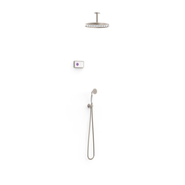 Душовий електронний комплект з термостатом Tres Clasic Shower technology (09226202OR)