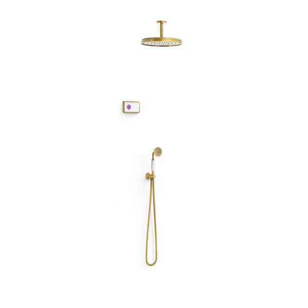 Душовий електронний комплект з термостатом Tres Clasic Shower technology (09226202LV)