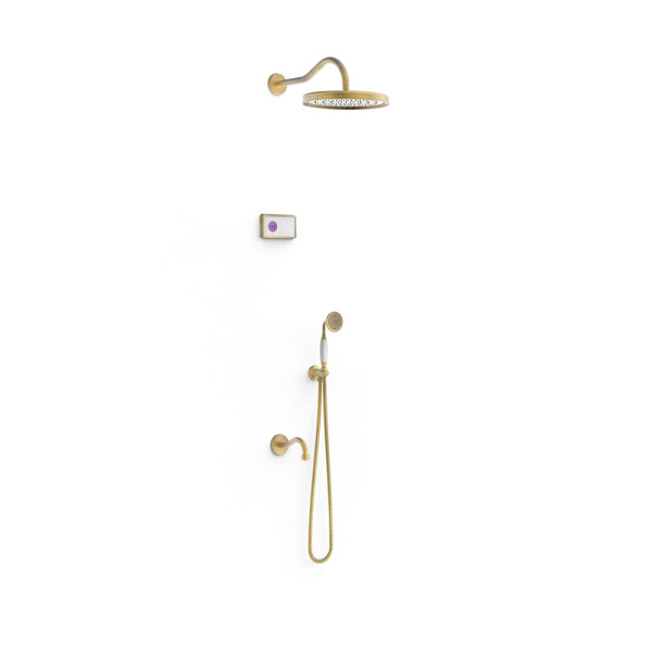 Душовий електронний комплект з термостатом Tres Clasic Shower technology (09226301LM)