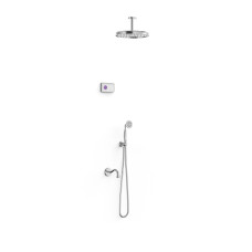Душовий електронний комплект з термостатом Tres Clasic Shower technology (09226302)